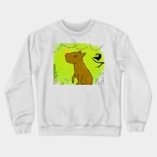 No stress capybara Crewneck Sweatshirt